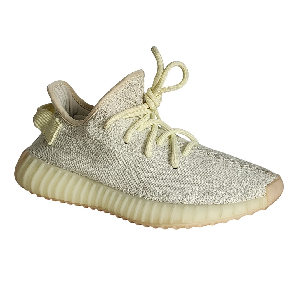 Adidas Yeezy Boost 350 V2 Butter F36980 Kids Size 5 Yellow Sneakers